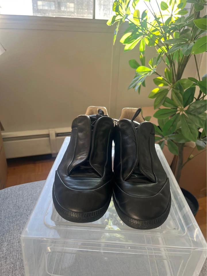 Maison Margiela Black Future Low-Top Sneakers - photo 2