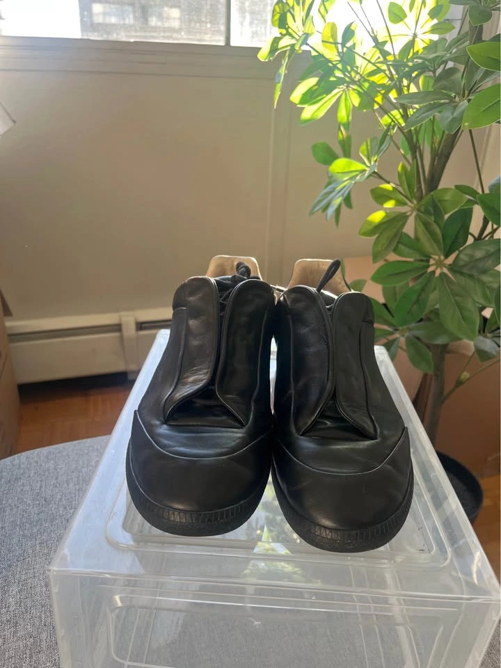 Maison Margiela Black Future Low-Top Sneakers - photo 3