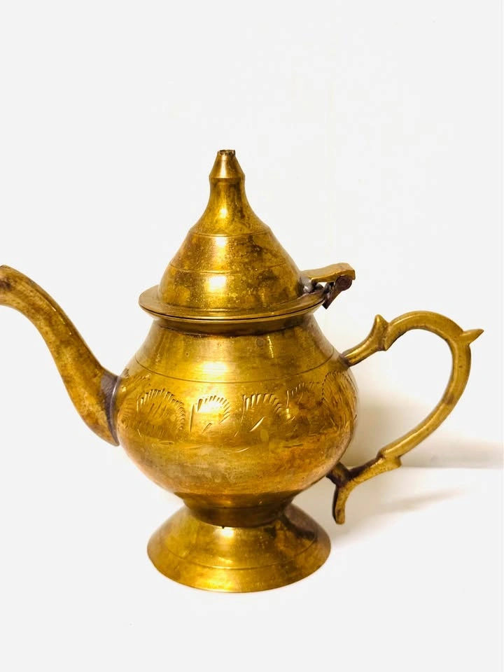 Vintage 5” Brass Teapot - photo 2