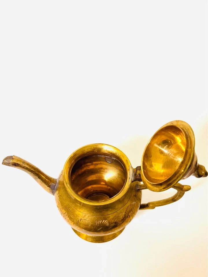 Vintage 5” Brass Teapot - photo 5
