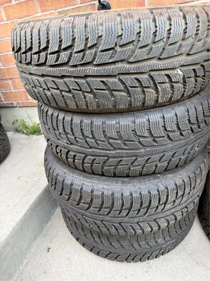 245/55/17 BF Goodrich Winter Tires DOT 2022