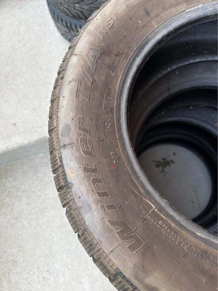 245/55/17 BF Goodrich Winter Tires DOT 2022 - photo 4