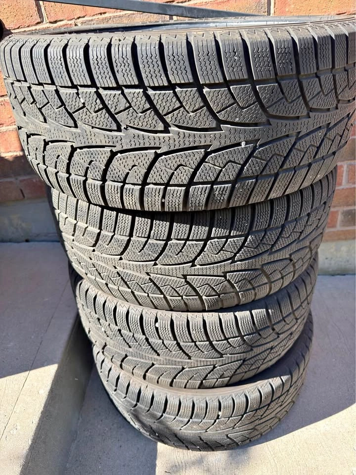 245/40/18 Winter Tires on Rims for 2023 Subaru WRX