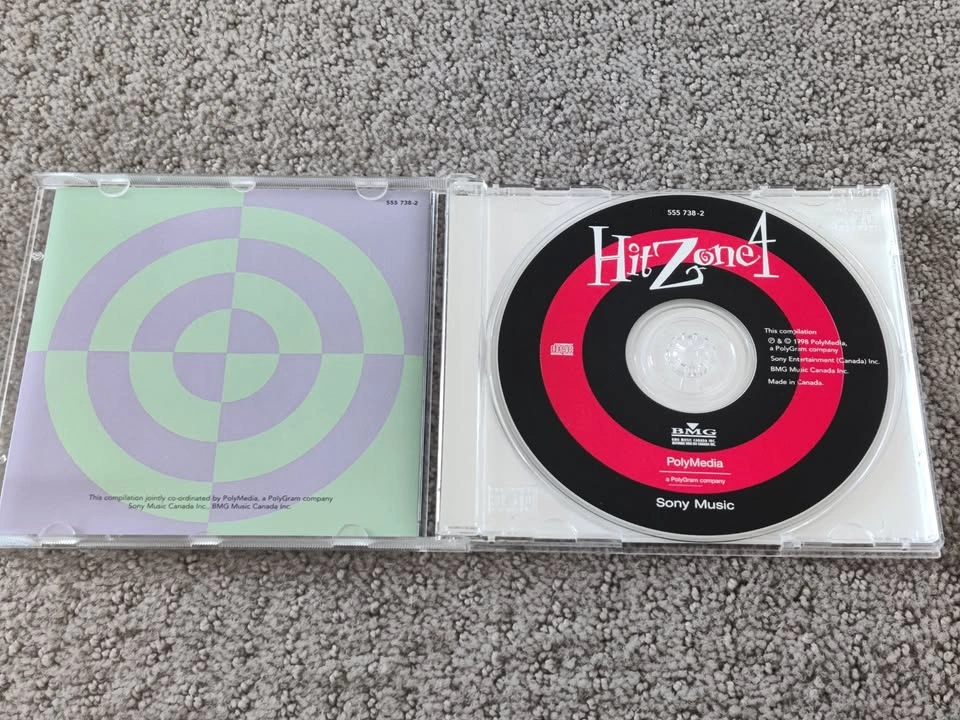 Hit Zone 4 - Various Pop Artists - Audio Music CD Album - photo 2