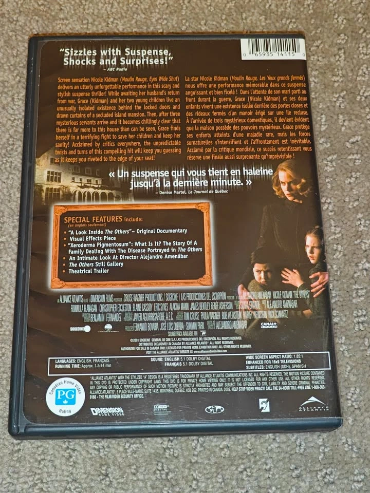 The Others - Collector's Series - DVD Movie - Nicole Kidman - photo 3