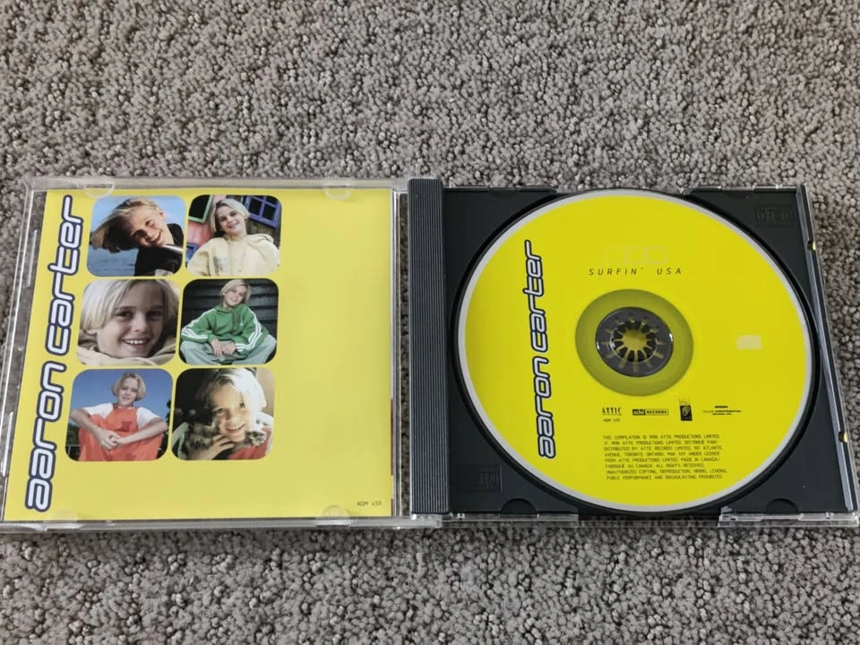 Aaron Carter - Surfin' USA - Music CD Album - photo 2