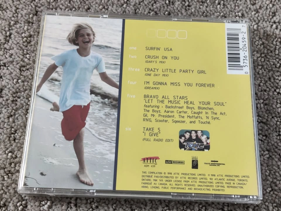 Aaron Carter - Surfin' USA - Music CD Album - photo 3