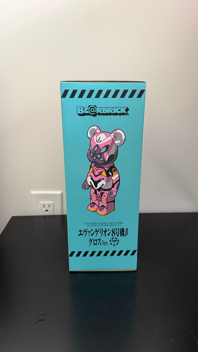 Bearbrick Evangelion Unit 08 Gloss 400%