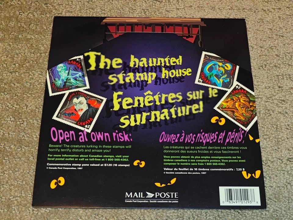 Canada Post The Haunted Stamp House The Supernatural Collection - photo 2