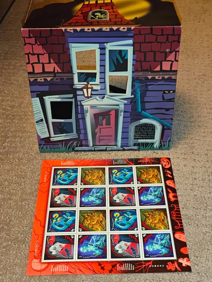 Canada Post The Haunted Stamp House The Supernatural Collection - photo 3