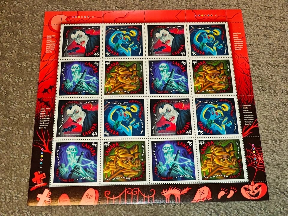 Canada Post The Haunted Stamp House The Supernatural Collection - photo 4