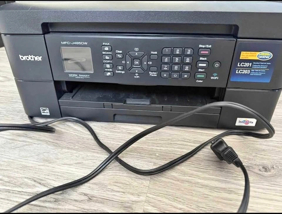 Brother MFC-J485DW Wireless Color Inkjet All-in-One Printer