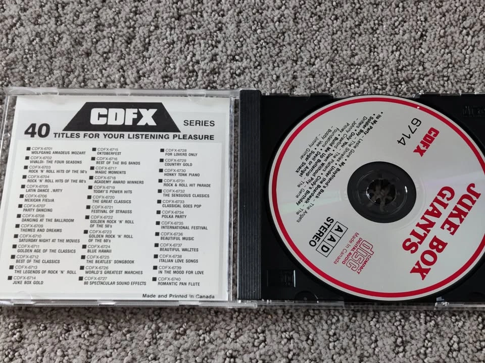 Juke Box Giants - Audio Music CD Album - photo 2