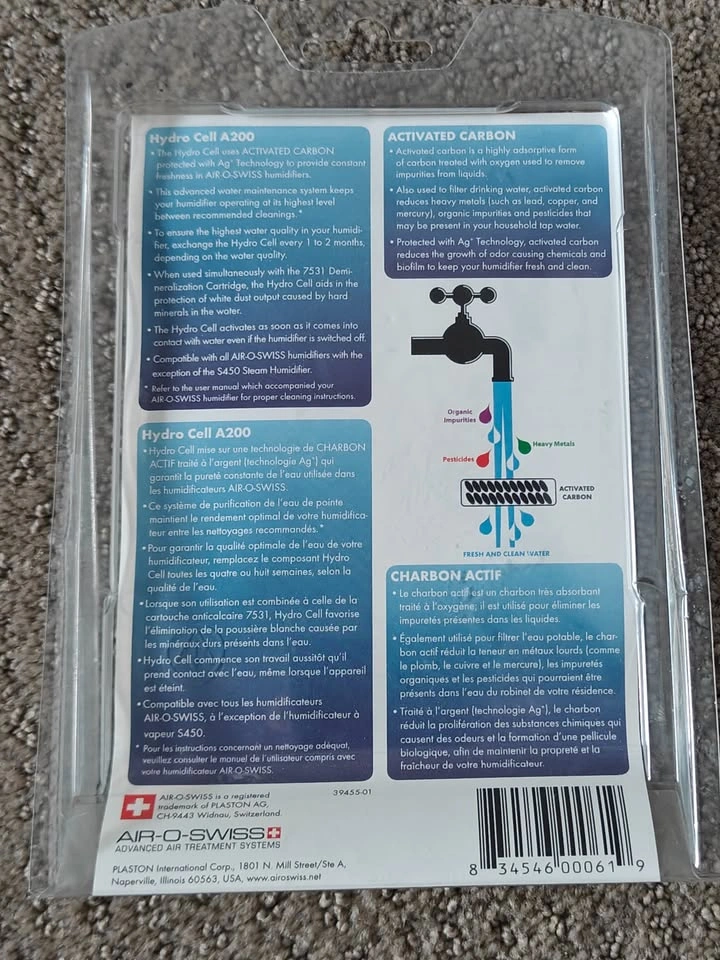 Hydro Cell - A200 - Air-O-Swiss (1 Count) - photo 2