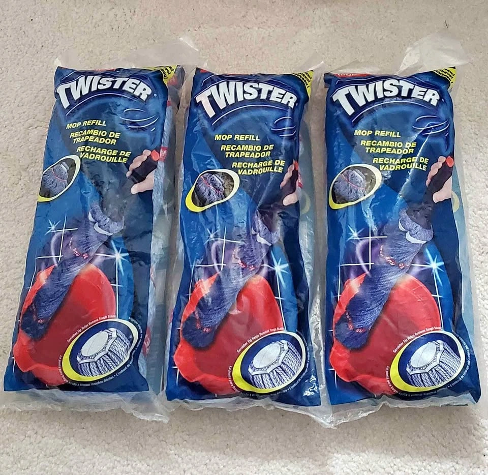 Rubbermaid Twister Mop Refills - Pack of 3