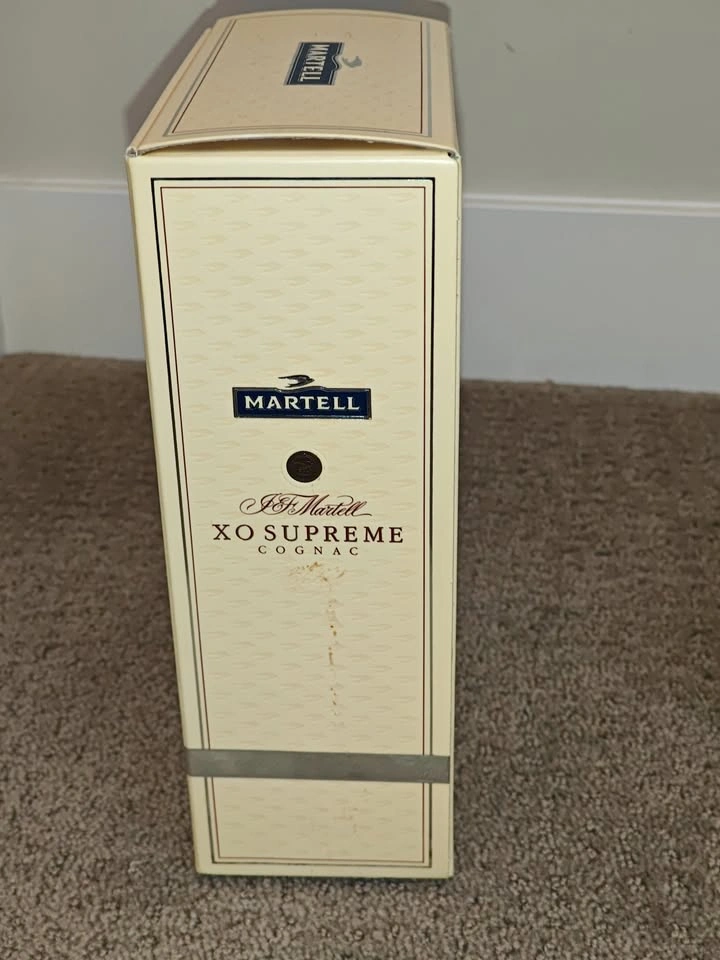 Vintage Designer Glass Decanter Empty Bottle with Original Displ - photo 3