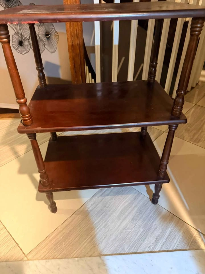 Wooden side table