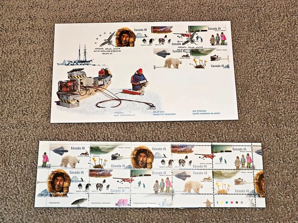 First Day Covers FDC & Stamp Booklet 1995 The Arctic Collection
