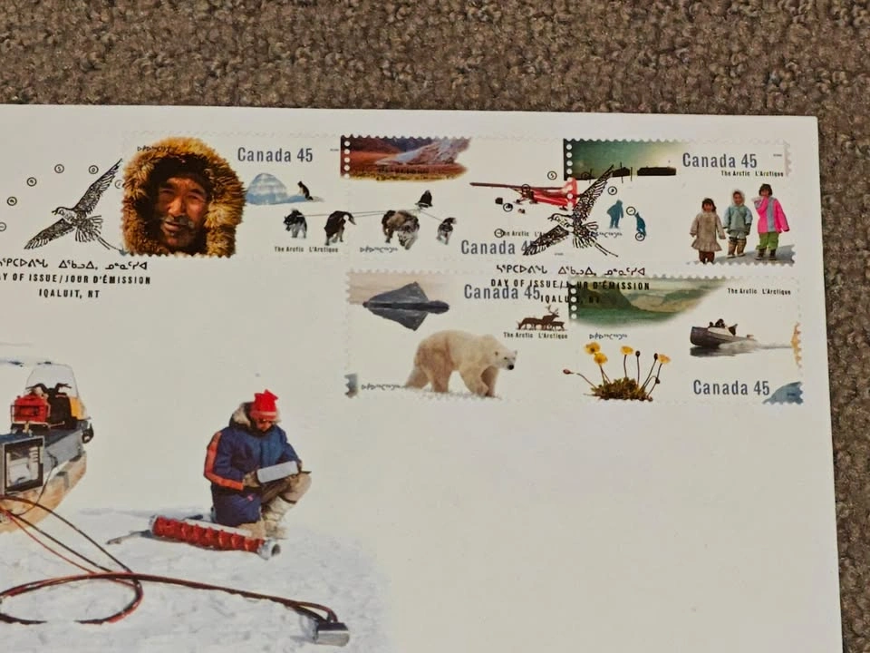 First Day Covers FDC & Stamp Booklet 1995 The Arctic Collection - photo 2