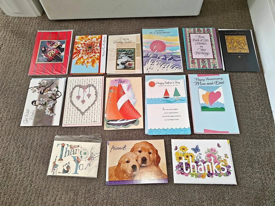 14 Count - Birthday / Thank You / Anniversary & Others Greeting