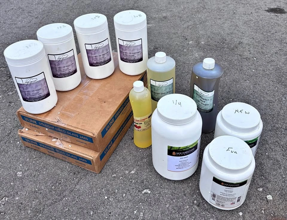 Professional skincare, cosmetic, and soap-making raw materials
