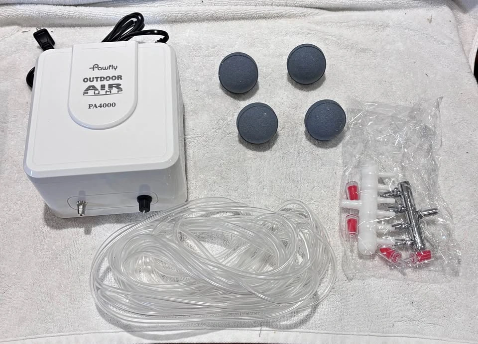 Pawfly Pond Air Pump 500 GPH Outdoor Oxygen Pump