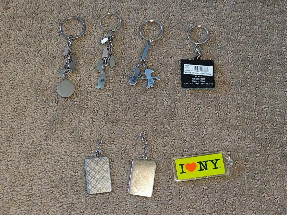 7 Various Canadian Wildlife, NY, Aquarium, London Keychains - photo 5