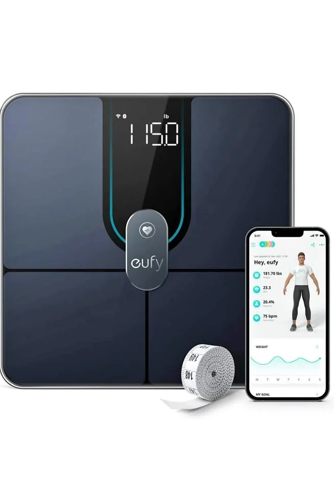 Eufy Smart Scale P2 Pro – WiFi & Bluetooth, 16 Body Metrics thumbnail