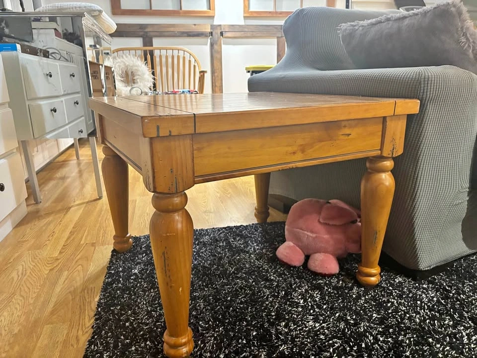 Wood End Table (2)