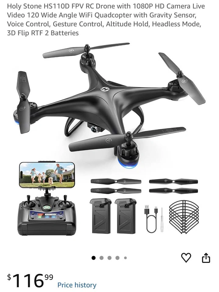 Holy Stone HS110D FPV RC Drone - photo 2