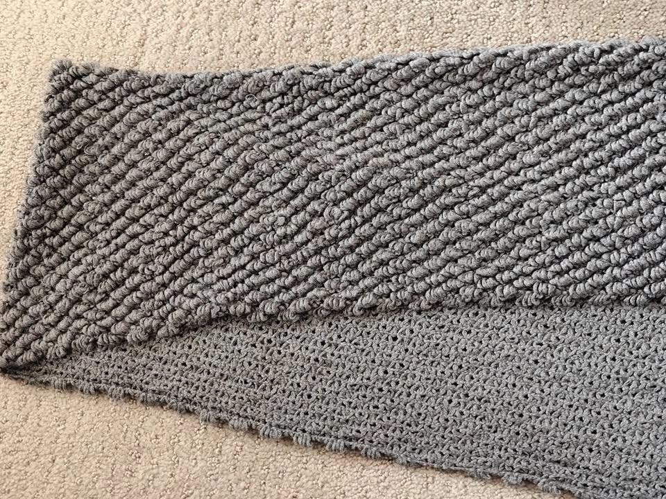 Women Echo Soft Acrylic Winter Scarf - Grey - 82" x 7" - photo 4