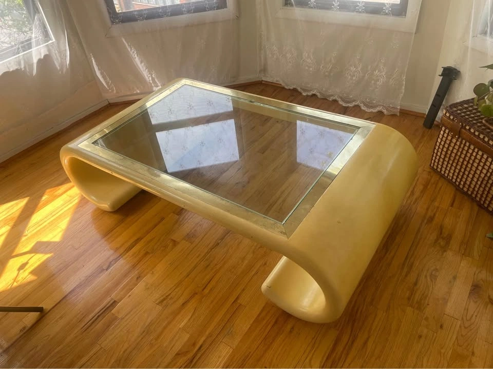1970s Ernest  C masi Scroll Table - photo 2