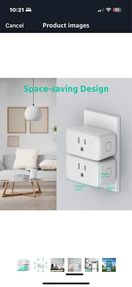 VOCOlinc Smart Plug (4‑Pack) – Moveout Sale thumbnail