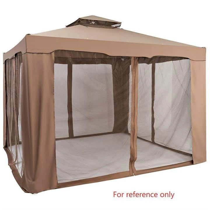 Outdoor Gazebo with Mesh Netting