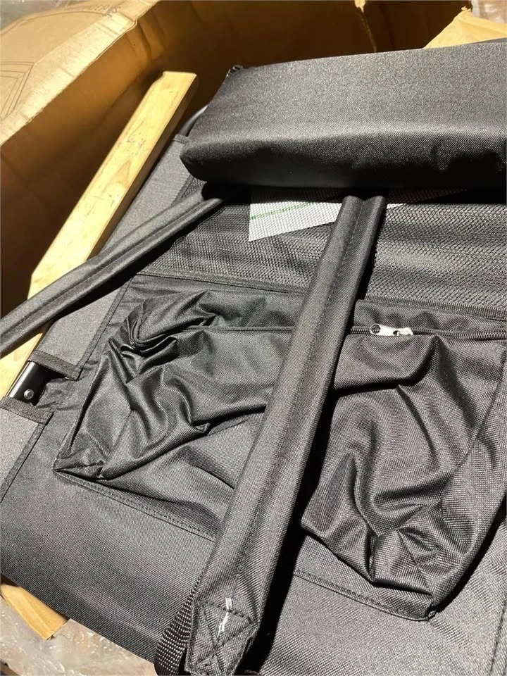 Set of 2 Black Folding Beach Chairs - photo 5