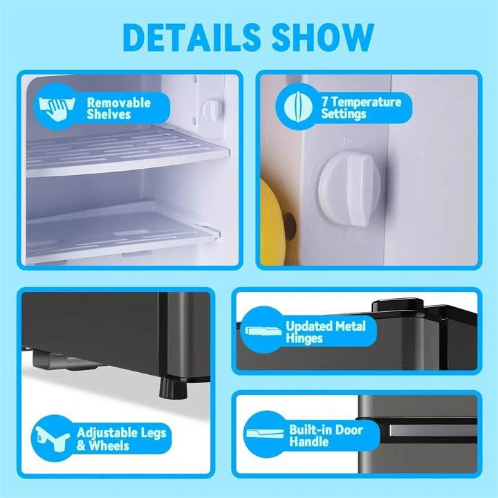 Mini Fridge with Freezer - photo 4