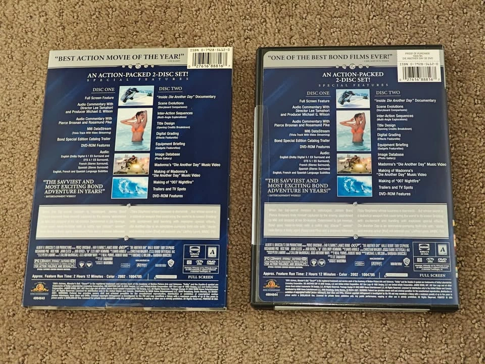 007 Die Another Day - Special Edition DVD Movie - Pierce Brosnan - photo 2