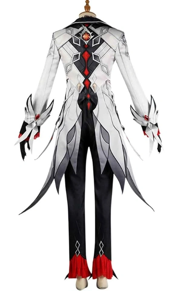 Genshin Impact Arlecchino Cosplay Costume Outfit Set - photo 3
