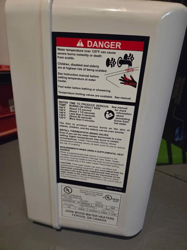 Electric Water Heater - photo 2
