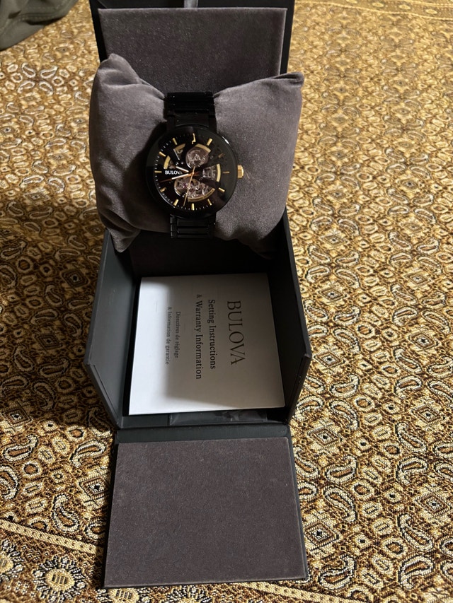 Bulova Automatic skeleton watch - photo 2