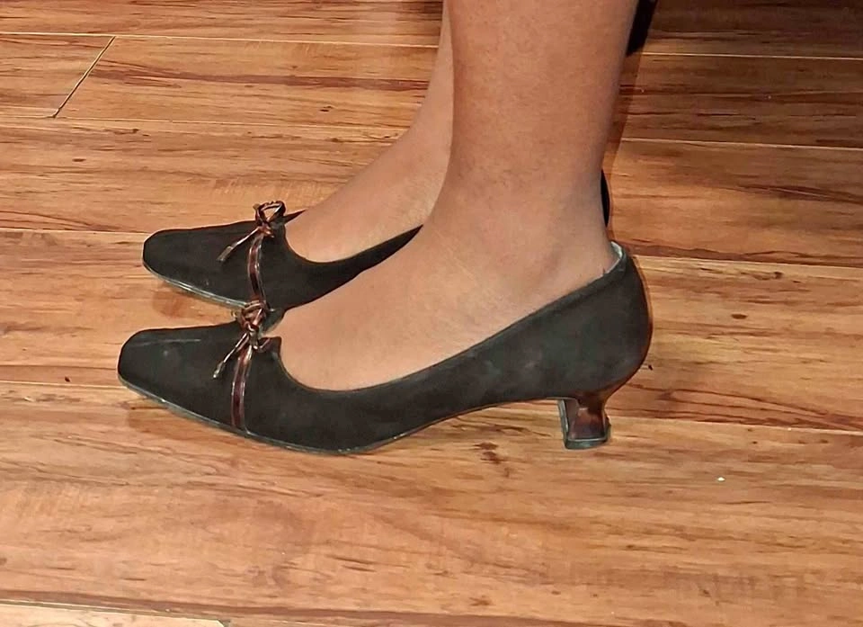 Black Kitten Heels