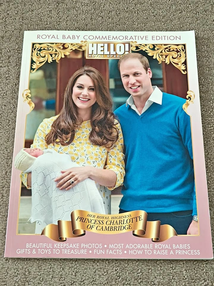 HELLO! Royal Special Magazine Baby Princess Charlotte Will Kate