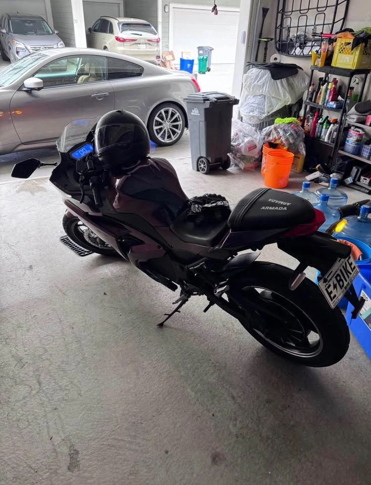2023 Armada Predator 72V E-bike Motorcycle - photo 3