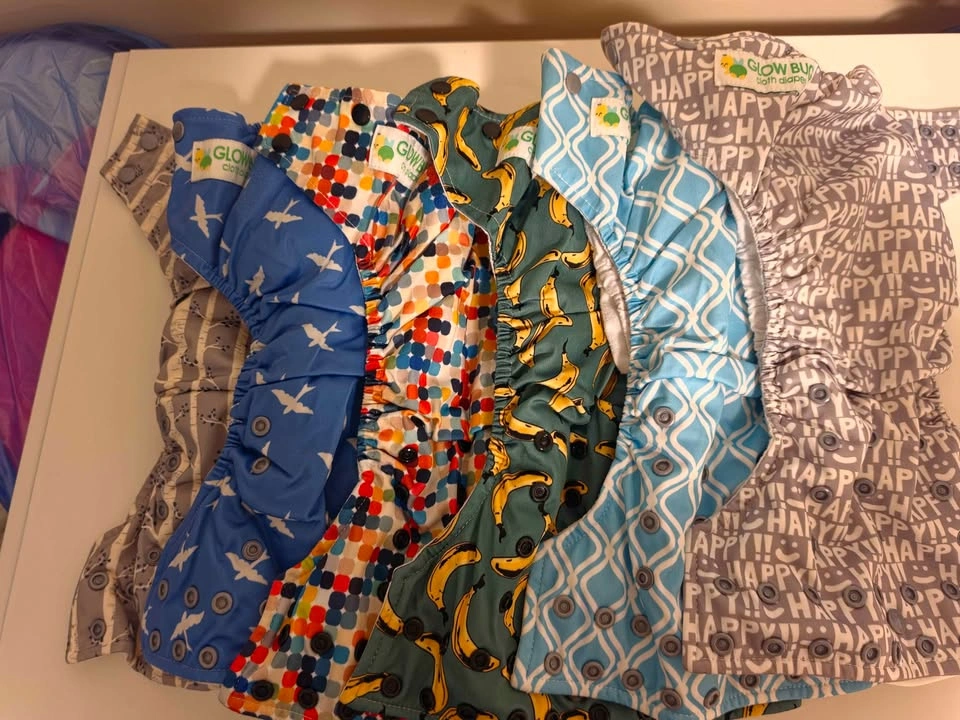 Glow Bug Cloth Diaper (One Size All in One) - photo 2