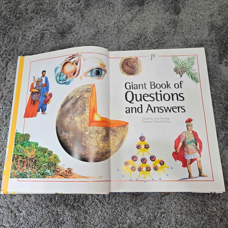 Giant Book of Questions and Answers Hardcover Book - photo 3