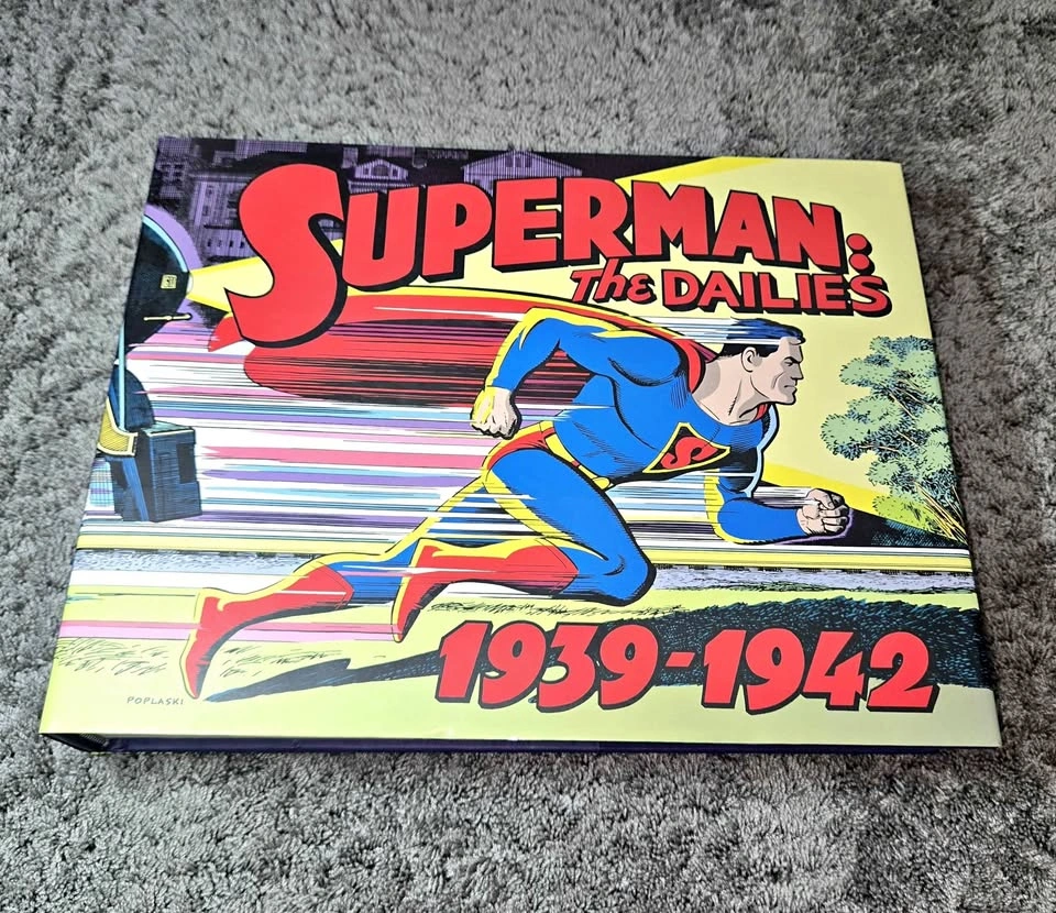 Superman: The Dailies 1939-1942 Hardcover Book