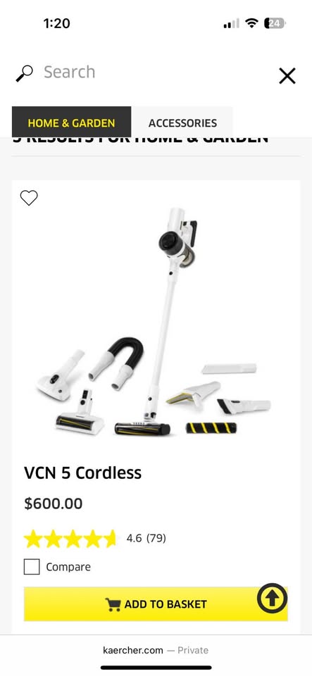 Karcher Cordless Vacuum - photo 3