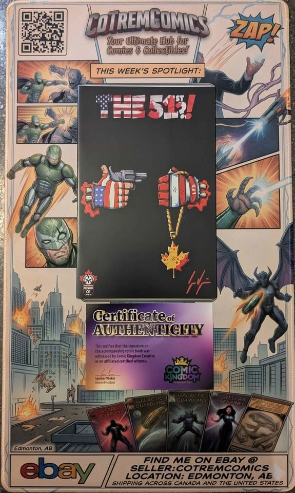 The 51st #1 Preview C2E2 Exclusive - Andy Duso Signed COA - photo 2