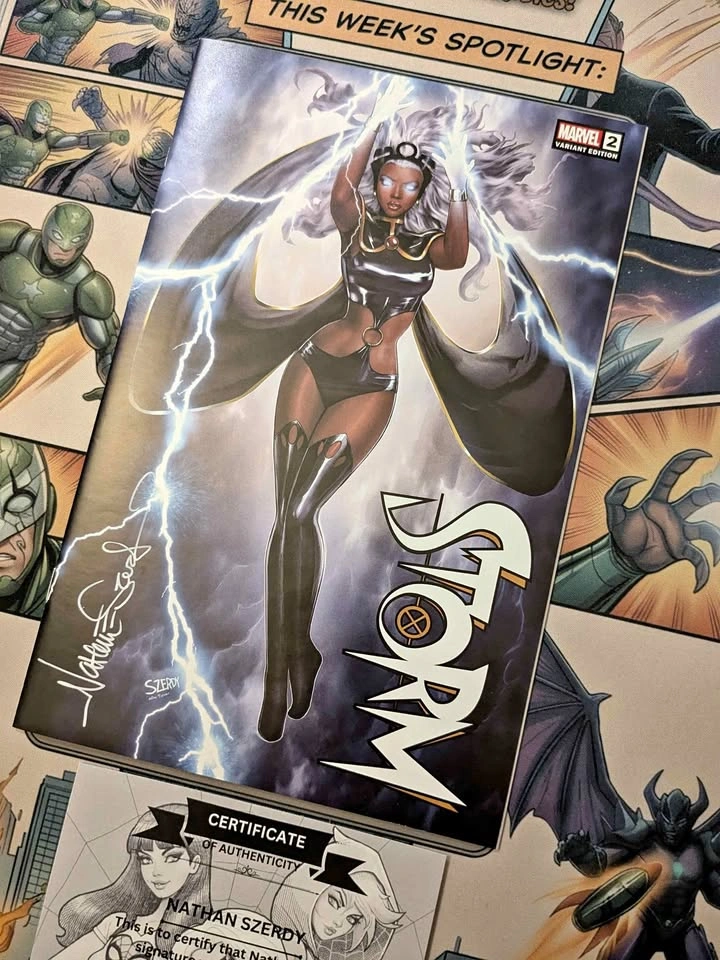 Storm #2 SIGNED by Nathan Szerdy With Coa Trade Exclusive Marvel