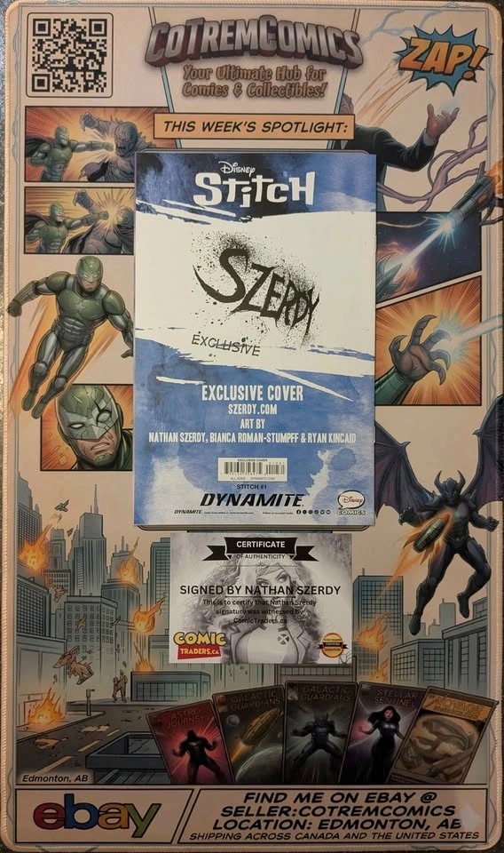 LILO AND STITCH #1 NYCC VIRGIN EXCLUSIVE NATHAN SZERDY SIGNED W/ - photo 3